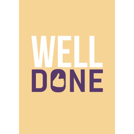 Picture of WELL DONE CARD